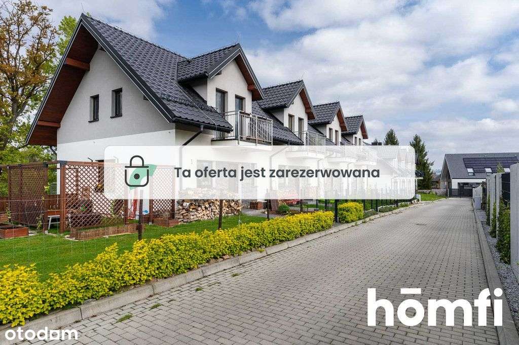 Dom z ogródkiem wsród zieleni pod Krakowem