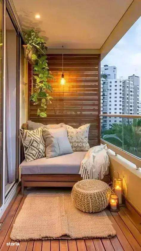 Garsonieră Modernă cu Balcon Panoramic in Ansamblu Premium - Imagine principală: 2/5