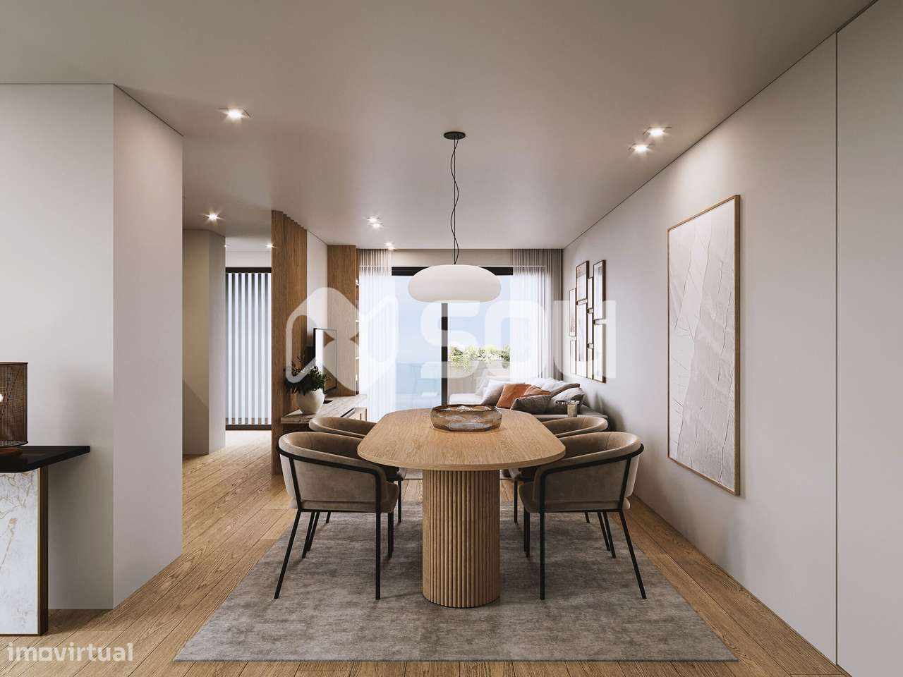 Apartamento T1 Novo "Gold Living", Baguim do Monte-5
