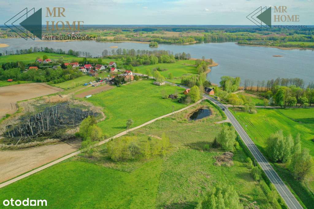 Budowlana działka ze stawem pod Mikołajkami-2