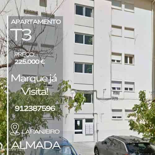 Oportunidade! Apartamento T3 no Laranjeiro – Almada-0