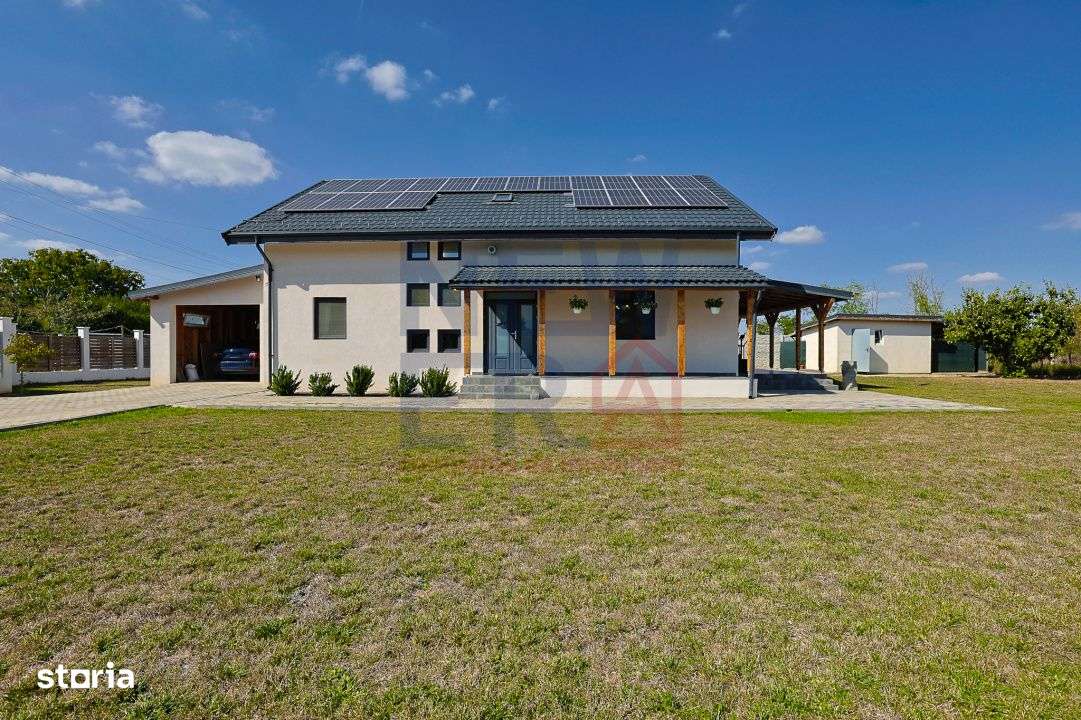 De vanzare vila moderna 5 camere, teren 1.100mp - Moara Vlasiei, Ilfov - Imagine principală: 1/19