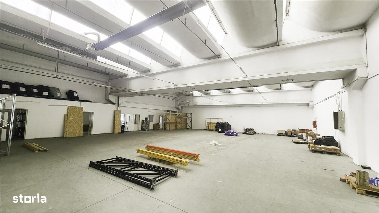 Hala, spatiu productie, birouri 250-500mp acces TIR, rampa - Imagine principală: 1/3
