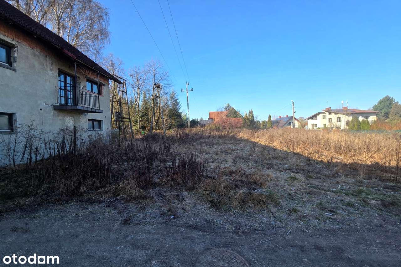 Działka budowlana 46 ar z pozwoleniem na budowę - Zabierzów-8