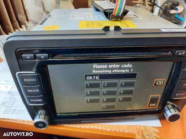 decodari radio navi pin safe unit locked - 3