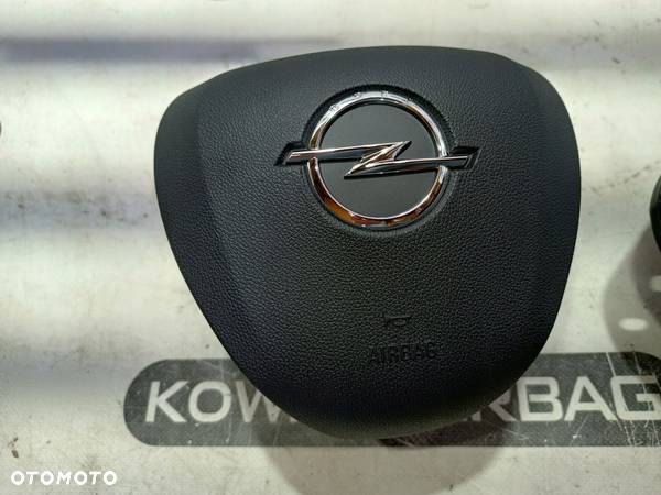 OPEL CROSSLAND DESKA KONSOLA - NAKŁADKA AIRBAG PODUSZKI PASY ORYGINAŁ - 7