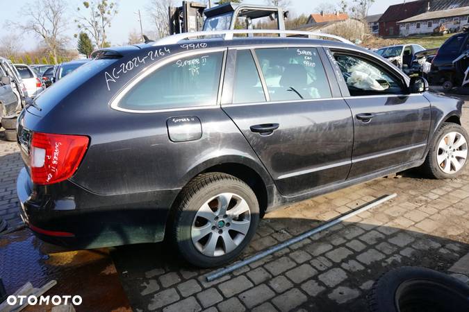 SKODA SUPERB II 3T KOMBI 2010 9910 2.0 TDI CBBB 170KM KXZ CZARNY na części - 7