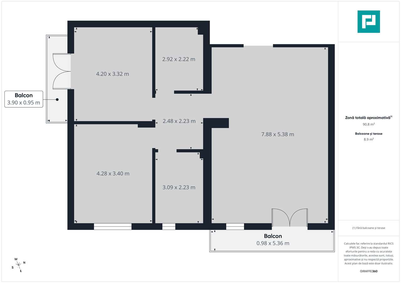 Apartamente noi Sântandrei, la alb 2026-11