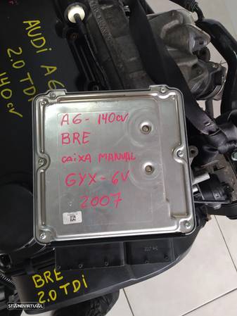 Motor audi A6 2.0TDI 140cv BRE - A6 C6 - caixa 6 velocidades GYX ano 2007 - 13