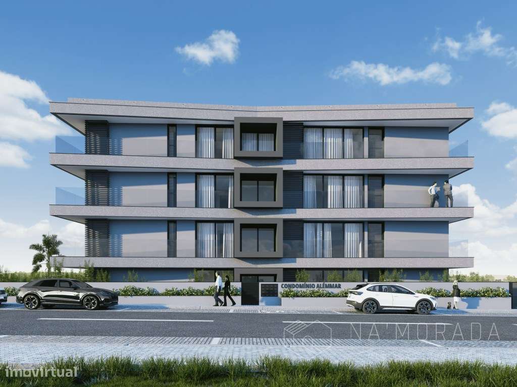 Apartamento T3 com terraço de 40m2 em São Félix da Marinha-22