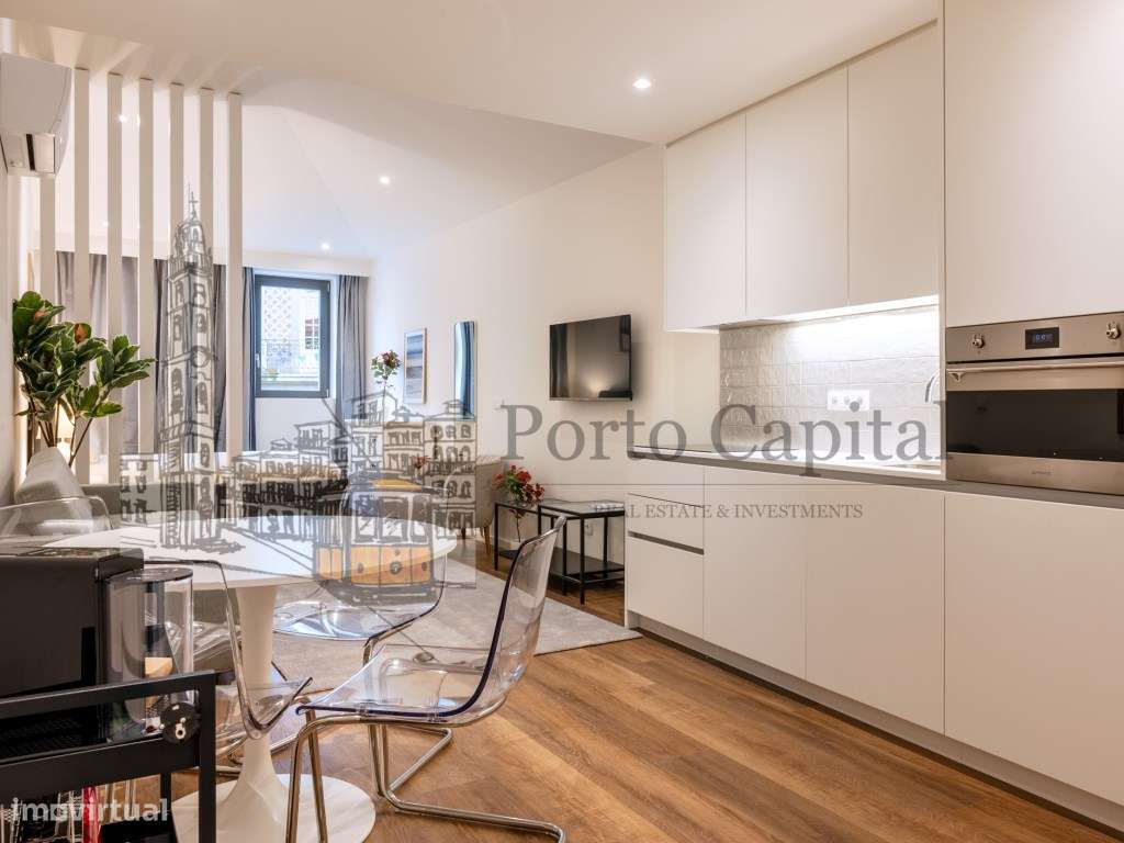 EXCELENTE T1 (T0 + T0) COMPLETAMENTE MOBILADO EM SÃO BENTO - Grande imagem: 4/35