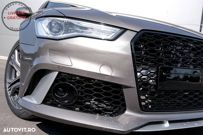 Bara Fata AUDI A6 4G RS6 Design Facelift (2015-2018) Cu Grile- livrare gratuita - 12