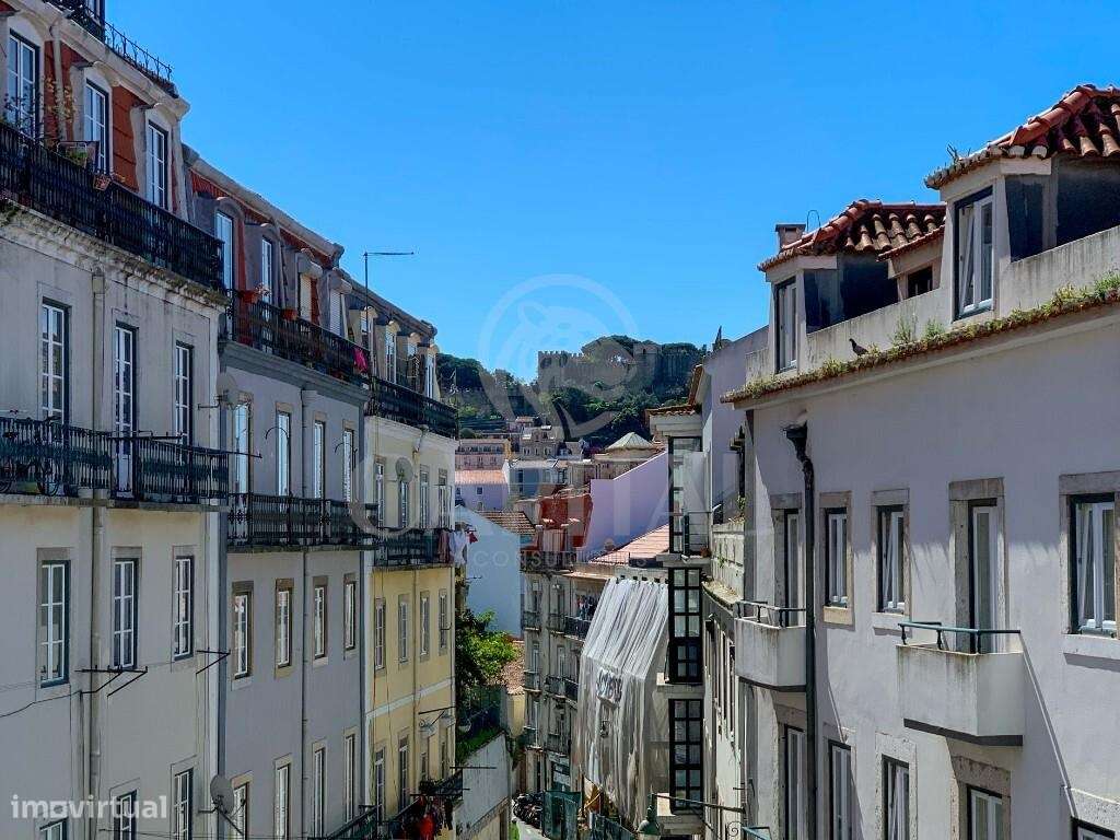 T1 com estacionamento, construção nova (2016) e vista para o Castelo d-5