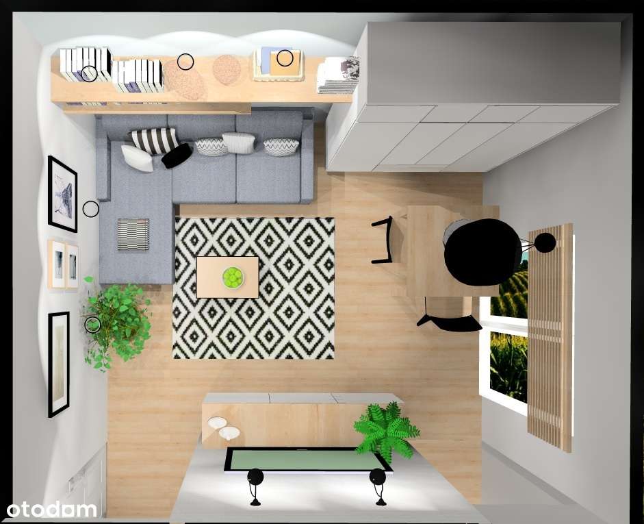 Kawalerka 19,5 m² po remoncie, Os. Centrum C 7 – gotowa do wejścia.-12