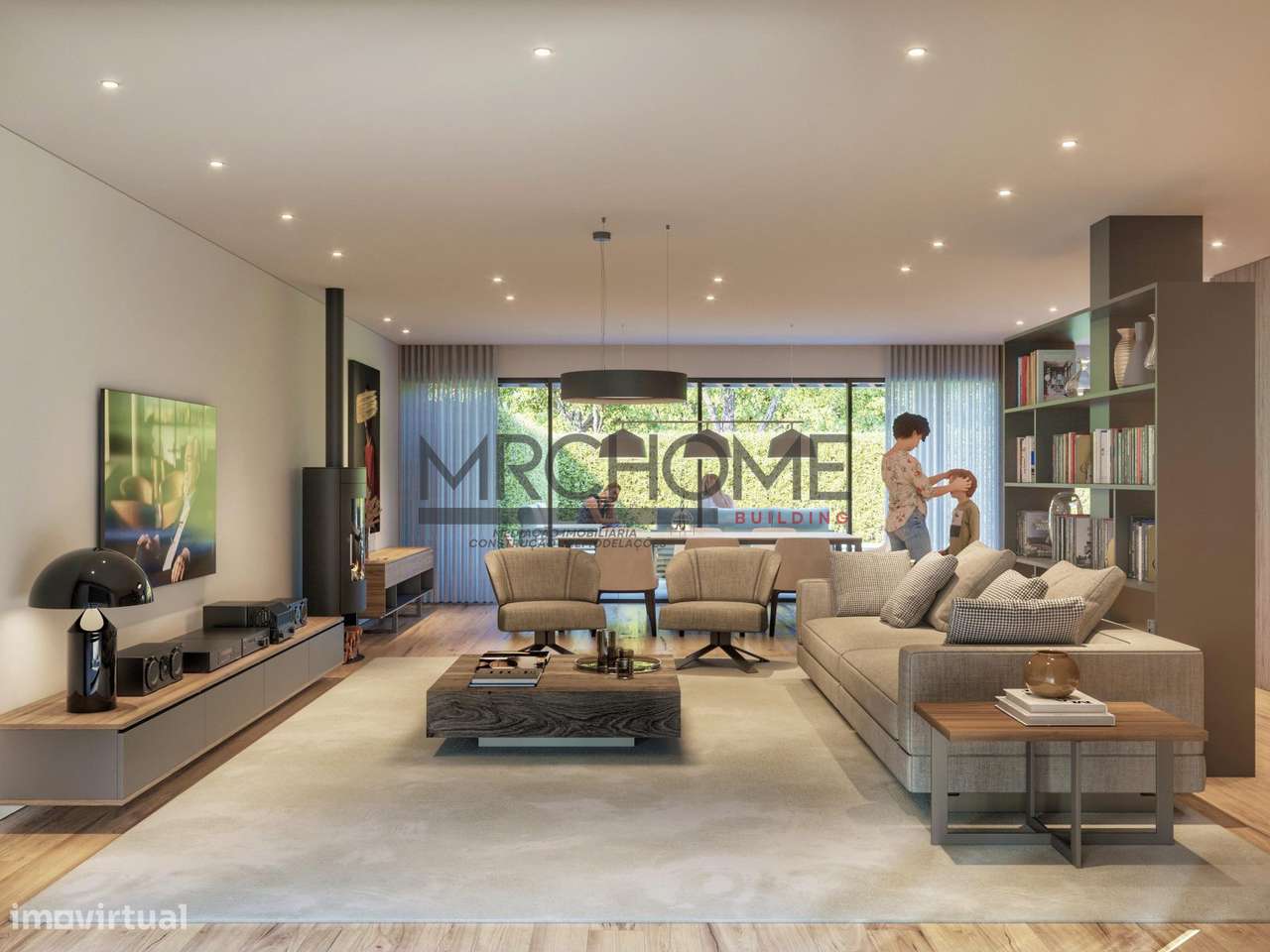 Moradia Térreas de Luxo T3 com Piscina-15