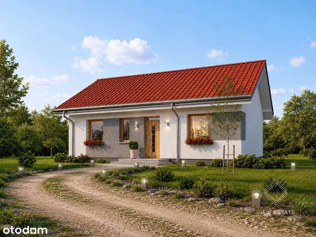 Dom parterowy | 88 m2 | 500 m działka | przy lesie