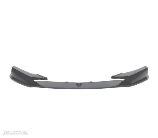 SPOILER LIP FRONTAL PARA BMW F20 F21 11-15 LOOK M-PERFORMANCE PRETO MATE - 2