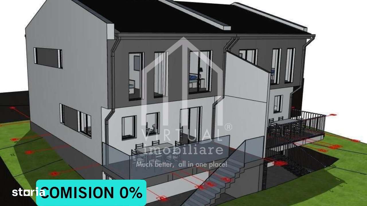 Duplex de vanzare pe Calea Cisnadiei cu pivnita- 2 terase si balcon - Imagine principală: 5/18