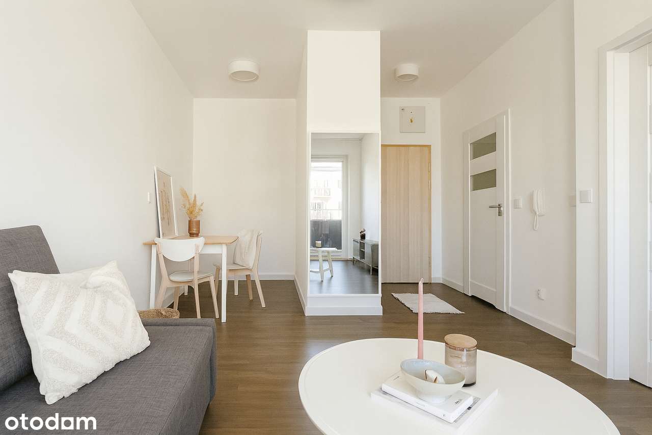 Kawalerka z oddzielną kuchnią i balkonem | Okolice PKP | BEZPOŚREDNIO - Pełny obrazek: 3/10