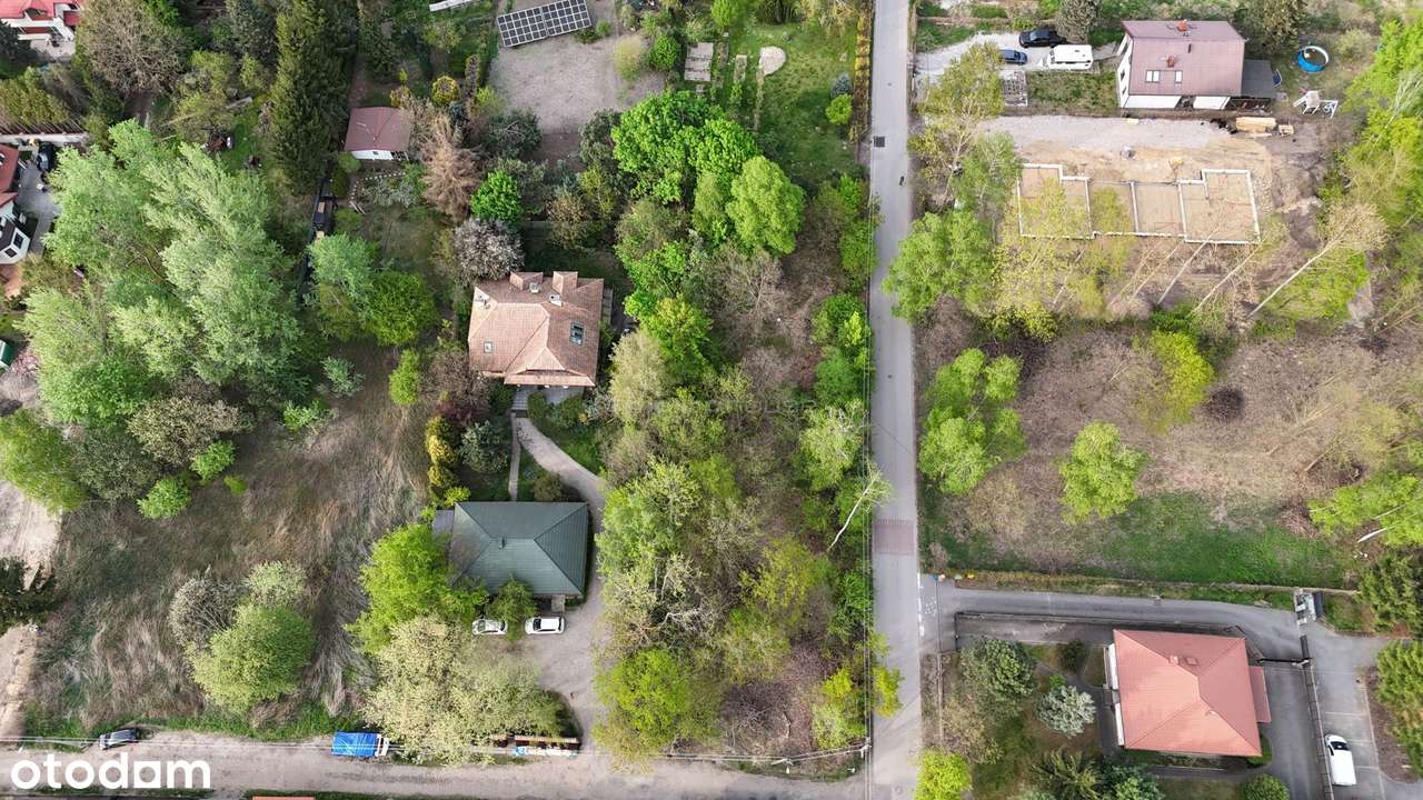 Działka budowlana na bliźniak/dom, Zalesie Dolne - Pełny obrazek: 4/6