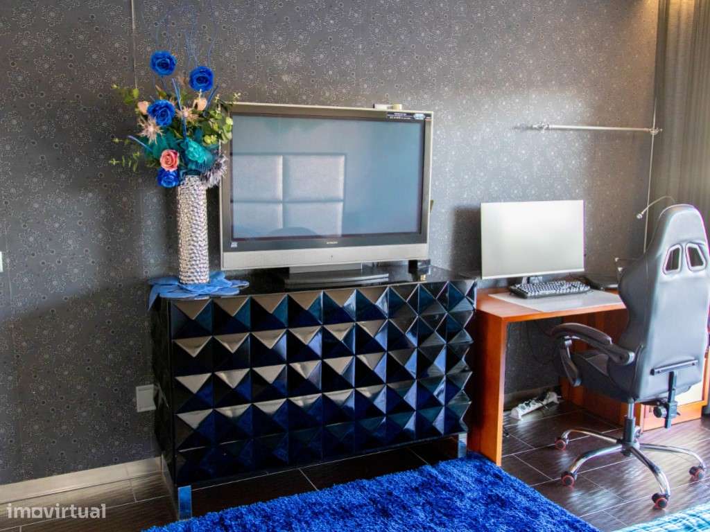 Moradia térrea, individual T3 com piscina em Monte Redondo-12