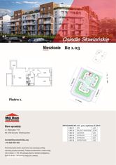 Nowe mieszkanie 57 m2 B2 1.03 Osiedle Słowiańskie