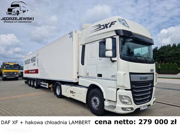 DAF XF 510 Chłodnia Hakowa Lamberet S 51 - 2