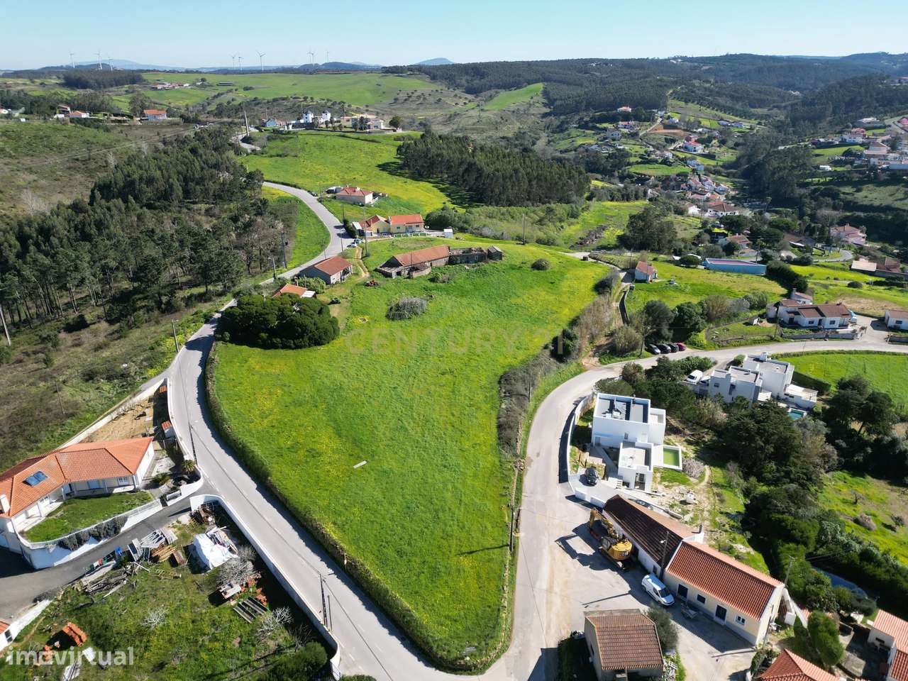 Terreno Exclusivo - Vista de oceano e campo a poucos Km da Ericeira-12