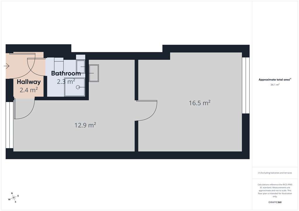 Blisko jeziora Malta, kawalerka, od zaraz!-15