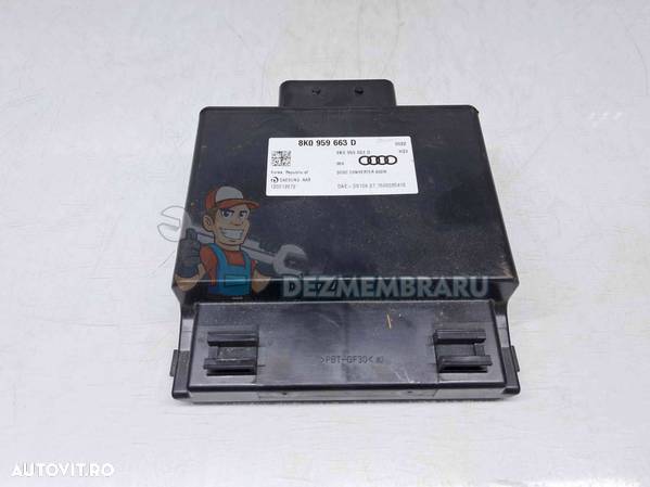 Modul stabilizator tensiune, 8K0959663D, Skoda Rapid (NH3) 1.6 tdi - 1