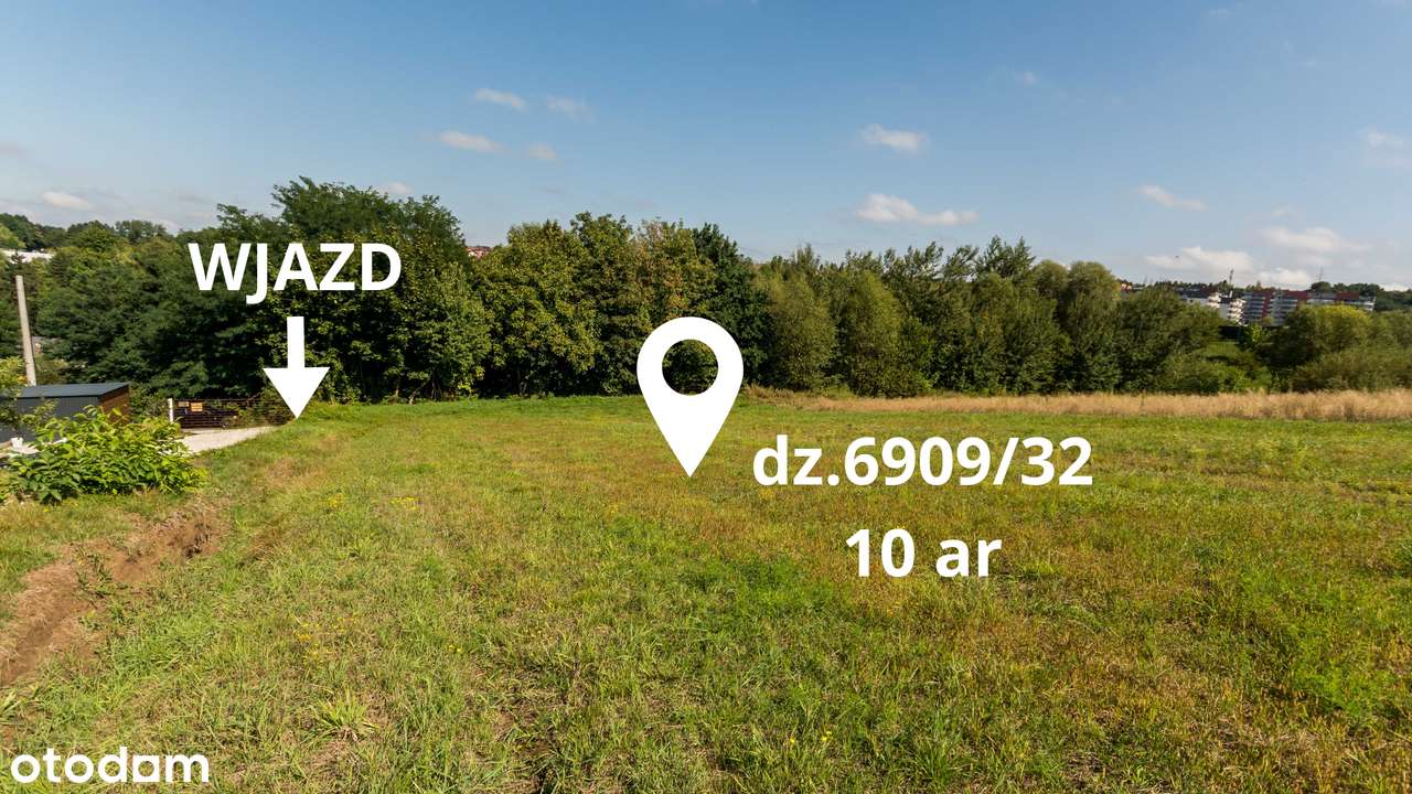 Działki budowlane pod dom jedn./ bliźniaka | 10 i 15 ar | blisko Cent.-3