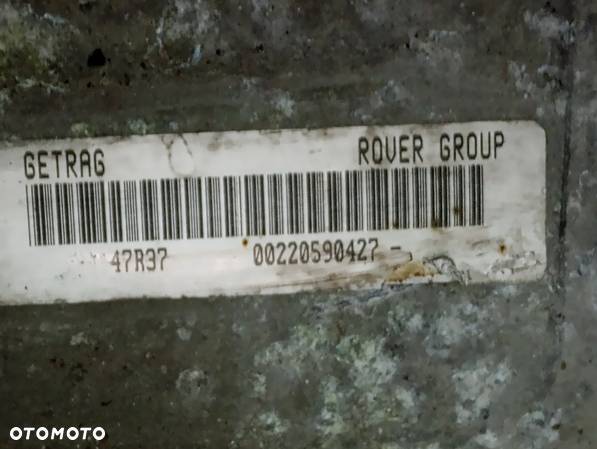 Skrzynia Biegów Rover 75 2.0 D  47R37 - 5