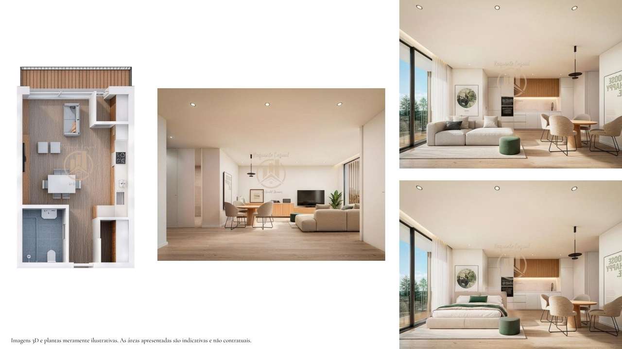 Apartamento T0 | Novo | Espargo - Grande imagem: 2/23