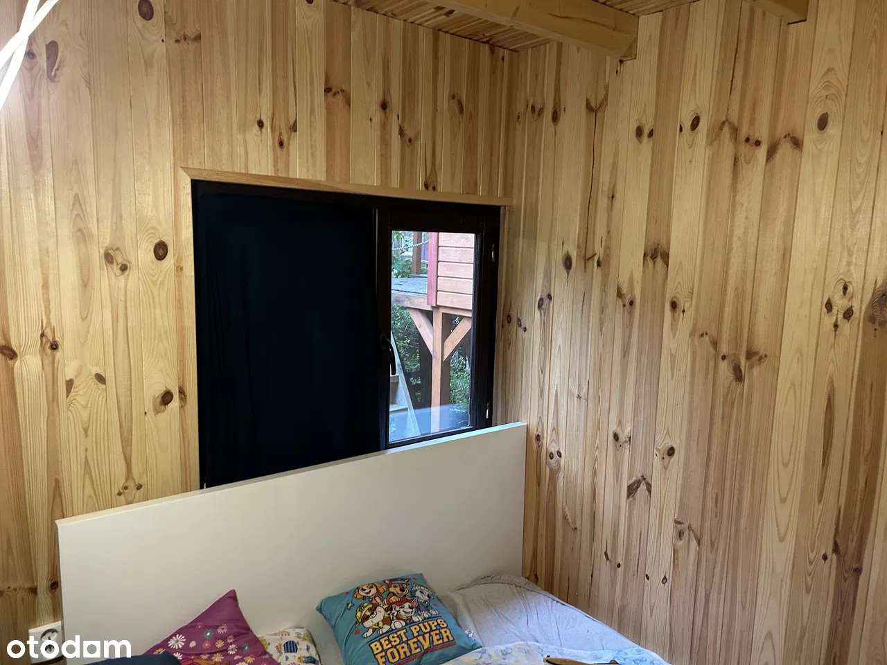 Całoroczny domek drewniany na działce ROD – Komorów, pełne wyposażenie - Pełny obrazek: 4/7