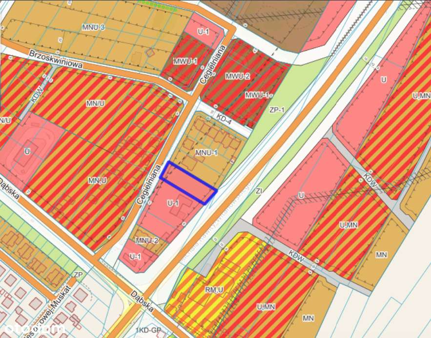 Na sprzedaż: Działka usługowa – 62-600 Koło, ul. Cegielniana - Pełny obrazek: 4/6