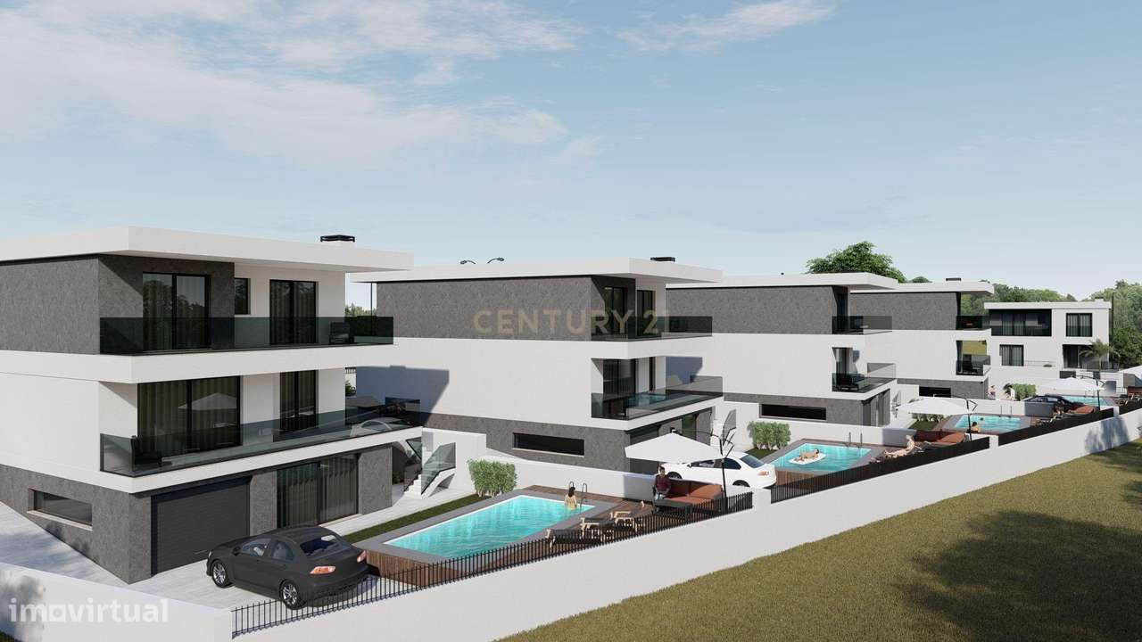 4 lotes de terrenos com projeto aprovado para moradia 4 moradias T5 de - Grande imagem: 4/22