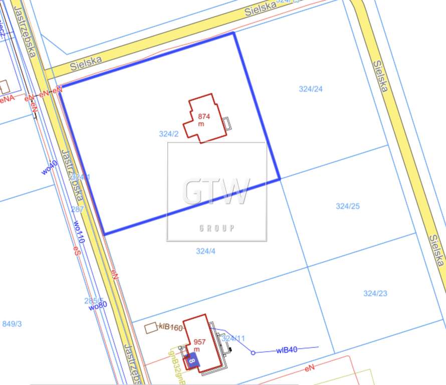 Dom na działce 3000m2 Żelechów, pow. grodziski,SSZ-15