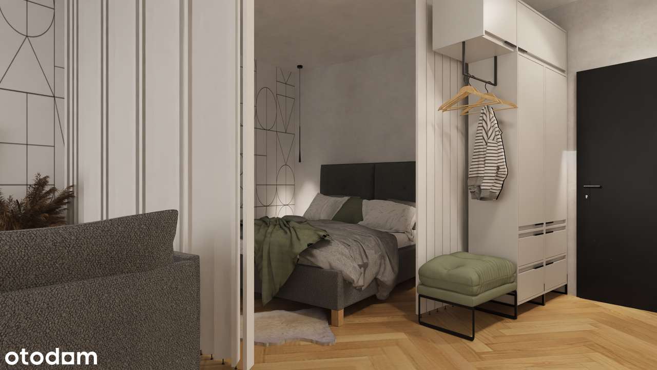 2pokoje z balkonem - Tuwima 90 - Łódź - Pełny obrazek: 3/9