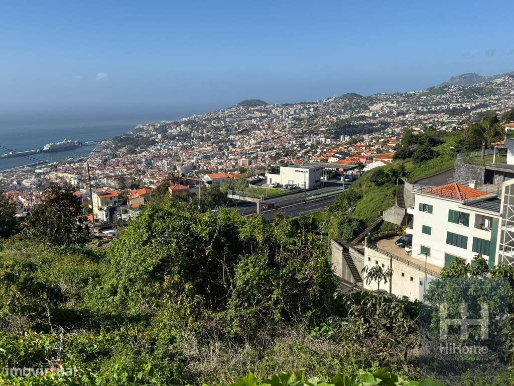 Terreno com 2050 m2 no Jardim Botânico - Vista Mar e Porto do Funchal - Grande imagem: 3/14