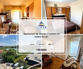 Apartament de vanzare 2 camere cu vedere la Lac.