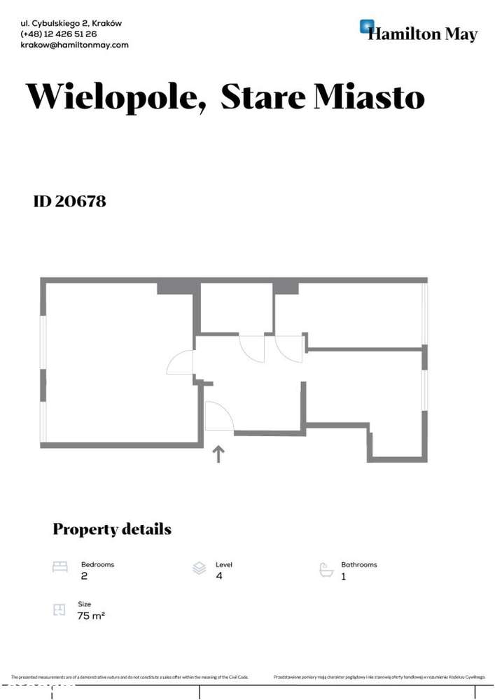 Trzypokojowe mieszkanie z widokiem na Stare Miasto - Pełny obrazek: 2/20