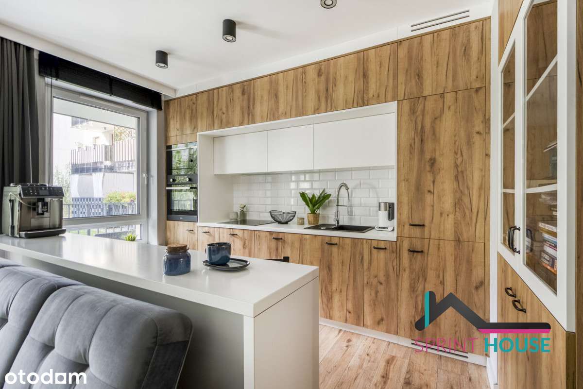 Pięknie urządzone 3 pokoje, balkon, garaż i boks-8