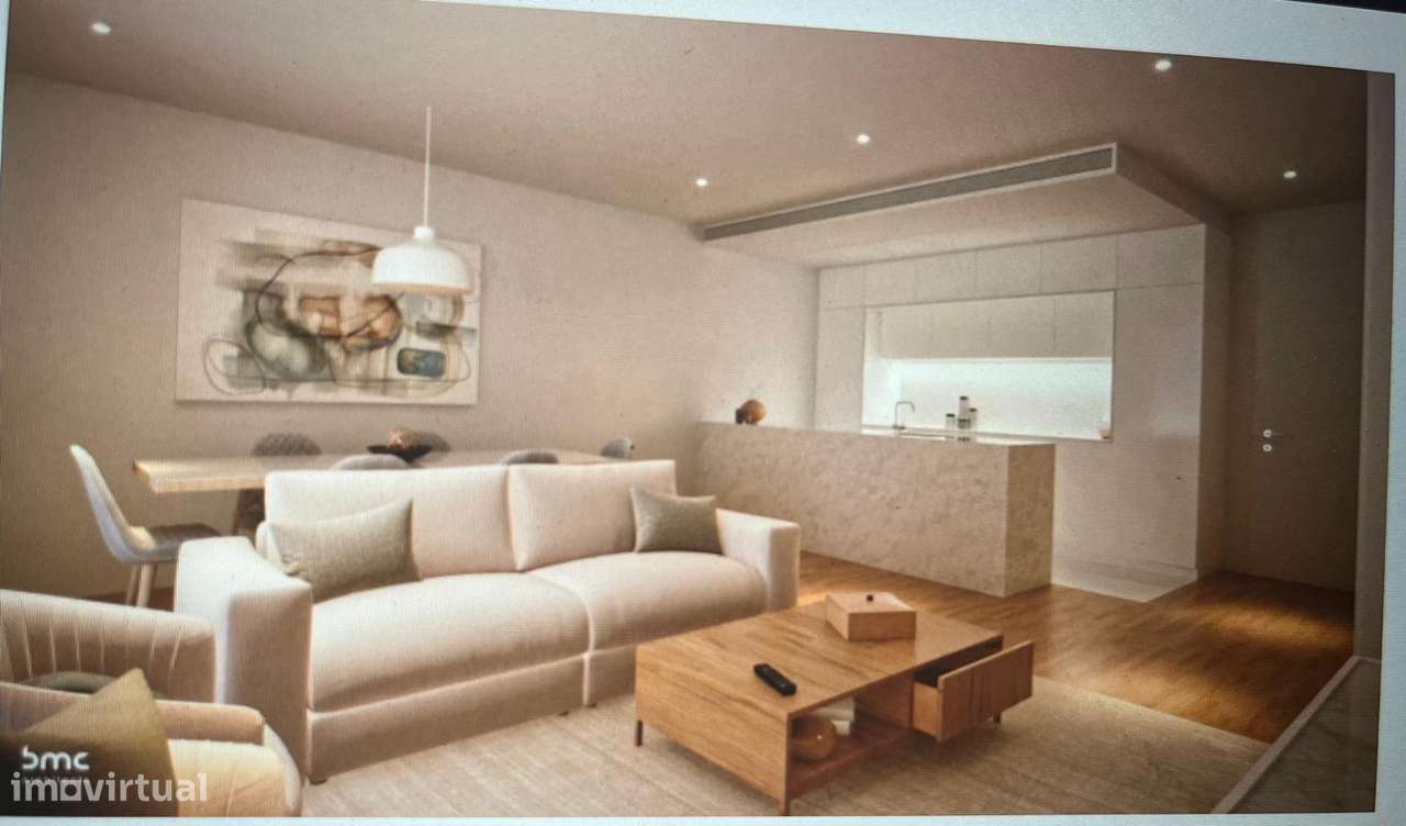 T2 Novo com varanda, garagem e eficiência A+-5