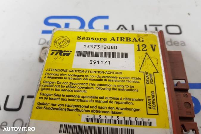 Calculator airbag 1357312080 Fiat Ducato 2.3 Euro 4 - 3