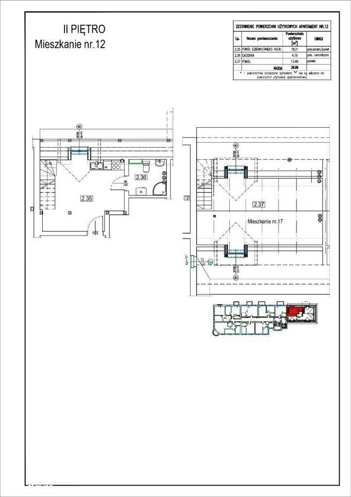 36,86m2, dwupoziomowe, 5 km od Karpacza, NOWE!!!! - Pełny obrazek: 2/13