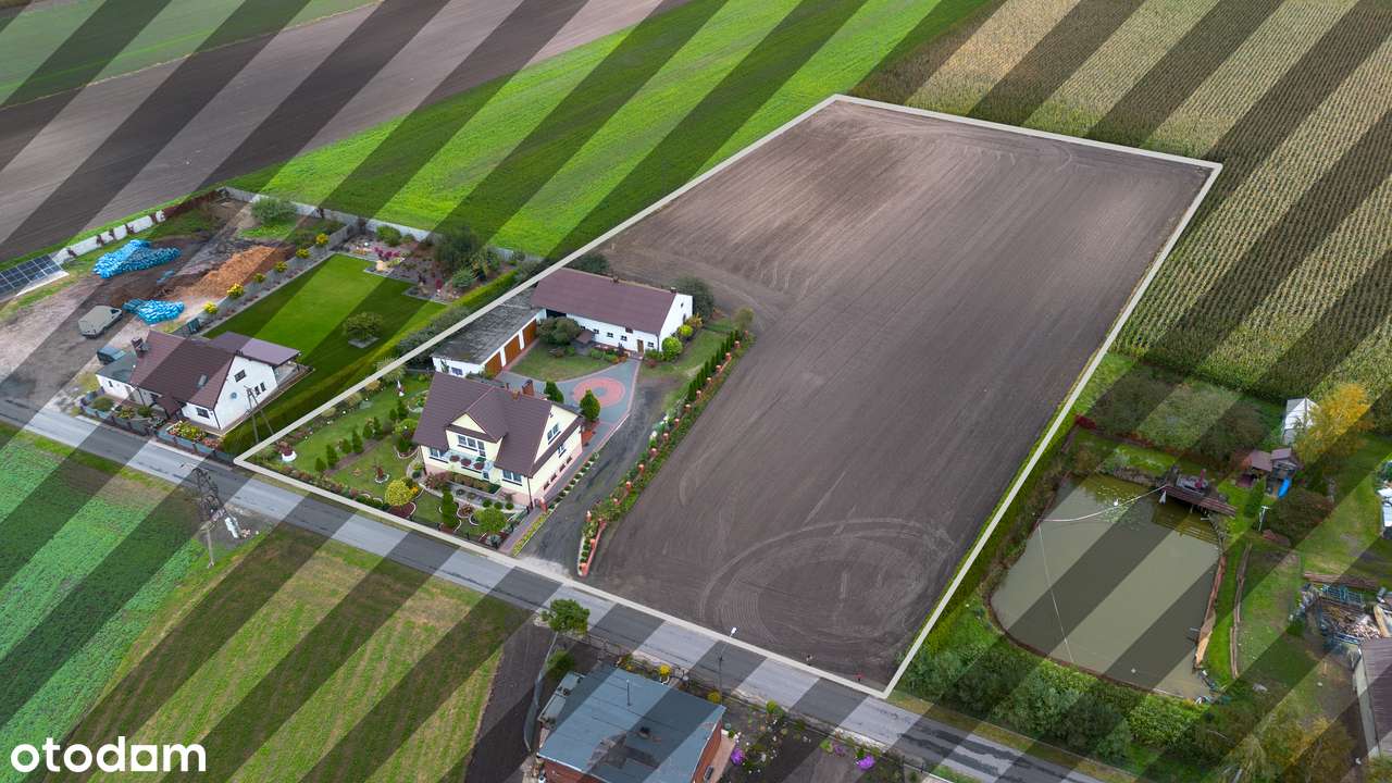 Siedlisko dom z zabudowaniami gospodarczymi na dużej działce 1,85 ha-3