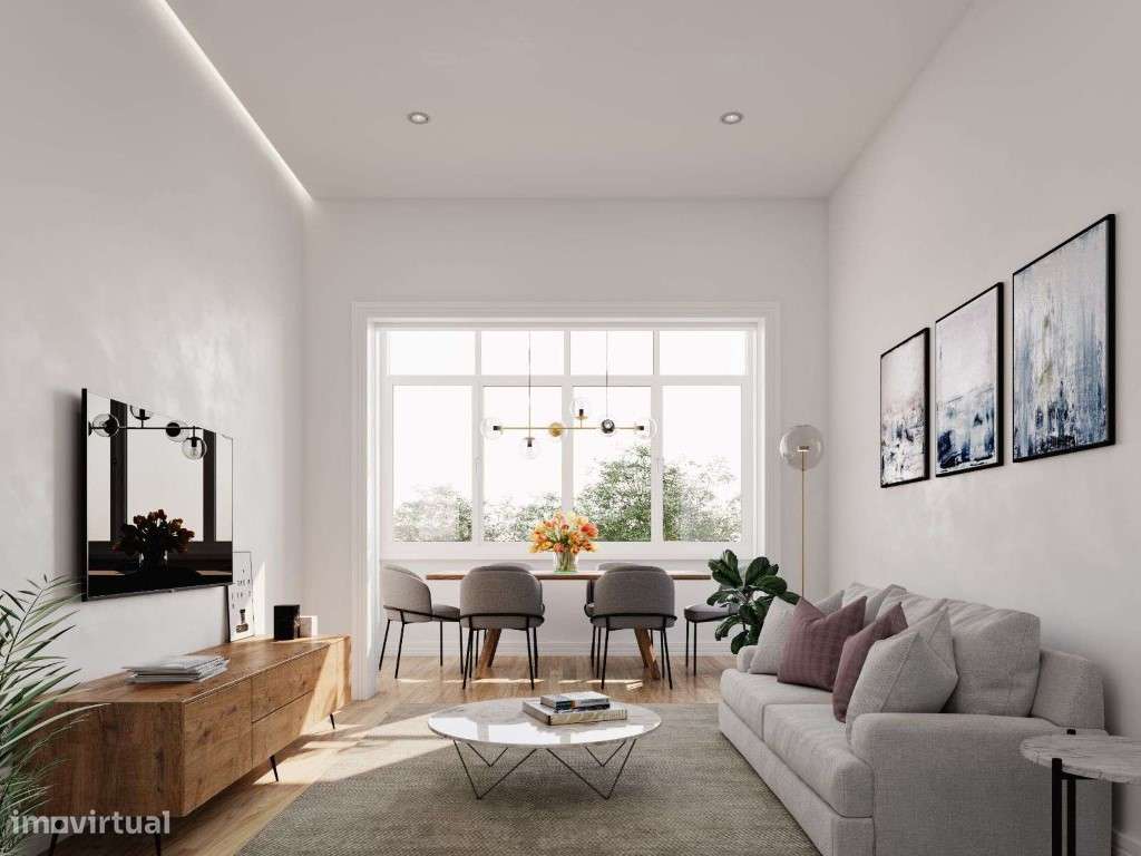 Apartamento T2 duplex com terraço em Arroios, Lisboa - Grande imagem: 3/20