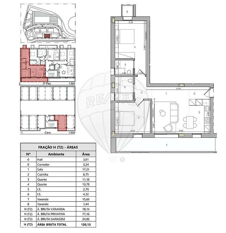 Apartamento T2 para venda - Grande imagem: 5/5