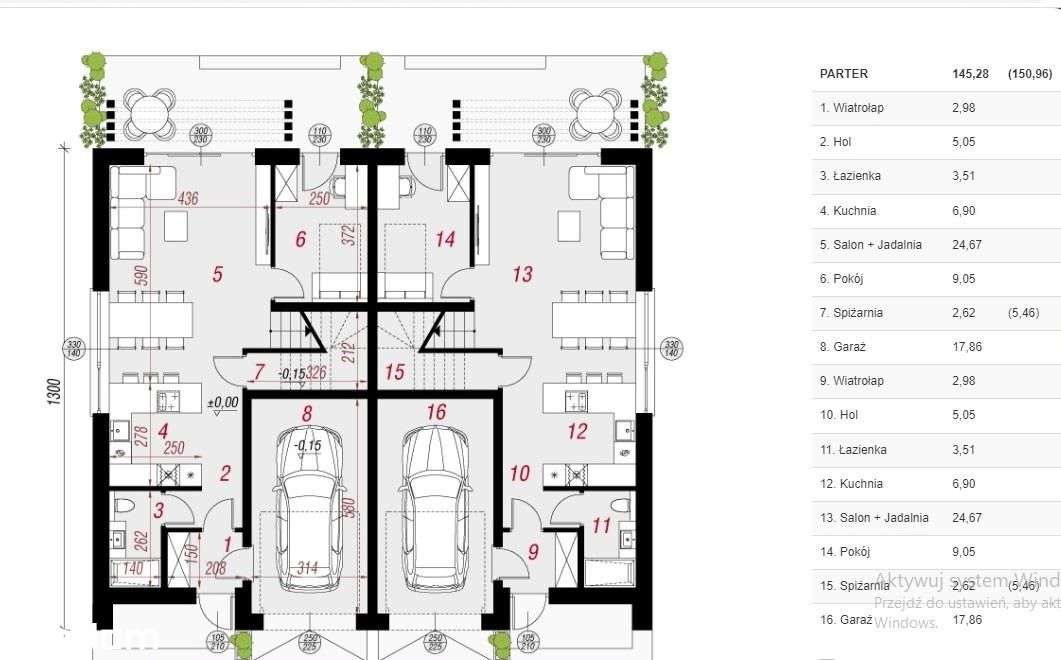Nowoczesny bliźniak, Miasto Ogród, Las. - Pełny obrazek: 5/11