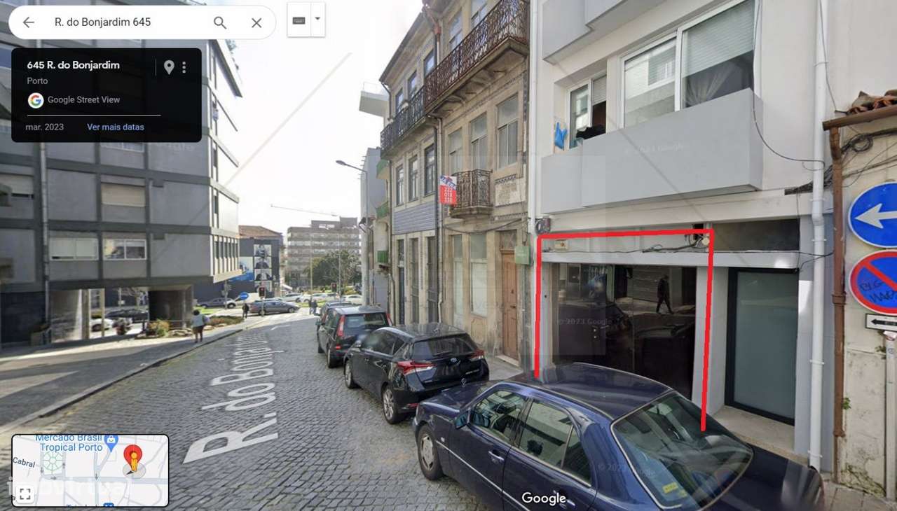 Loja de rua com Jardim/300m Metro Trindade/Baixa-2